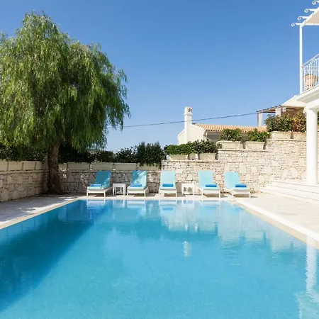 View Villas-corfu-villa Eleni,4 Bedrooms,large Private Pool,prime Location * Κασσιόπη