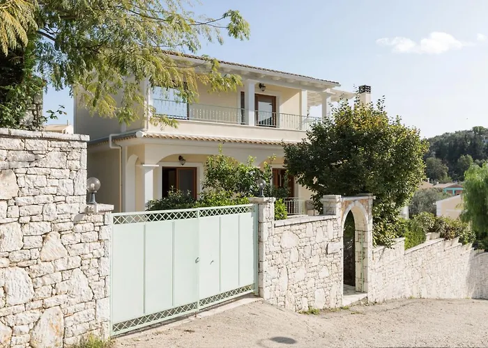 View Villas-corfu-villa Eleni,4 Bedrooms,large Private Pool,prime Location *