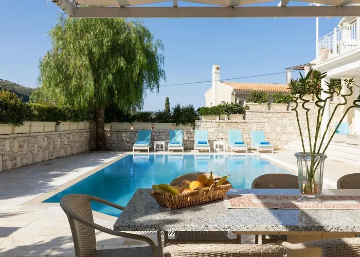 View Villas-corfu-villa Eleni,4 Bedrooms,large Private Pool,prime Location Villa *