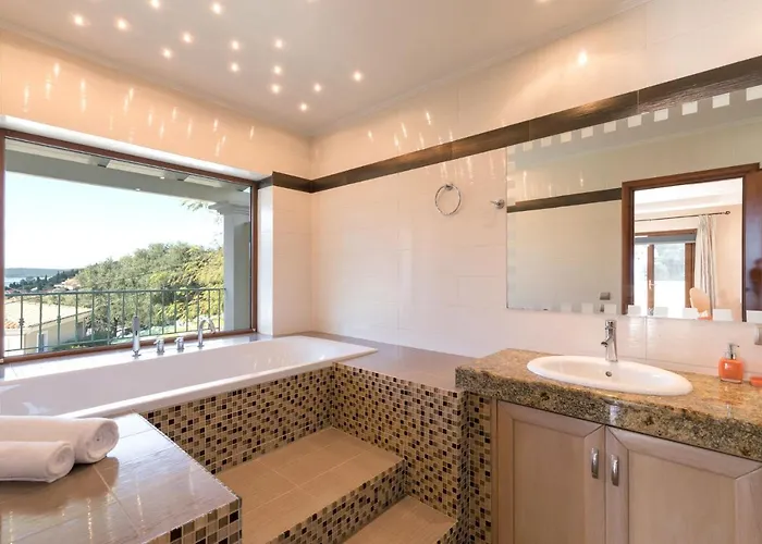 View Villas-corfu-villa Eleni,4 Bedrooms,large Private Pool,prime Location * Kassiopi